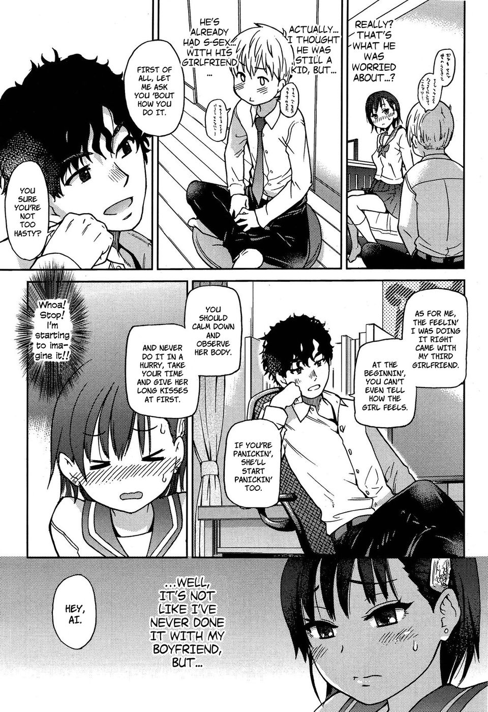 Hentai Manga Comic-Girlfriend Boyfriend Girlfriend-Read-9